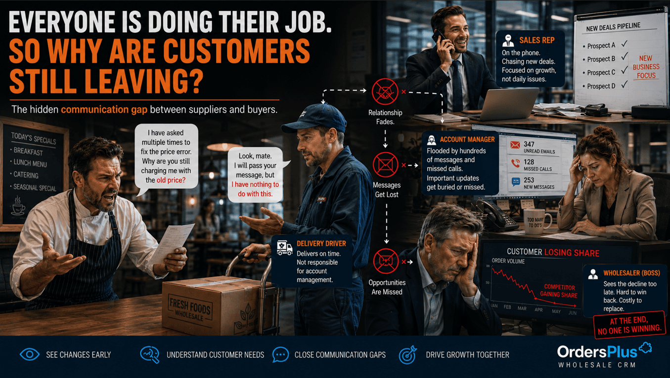 Everyone is doing their job, so why are customers still leaving?